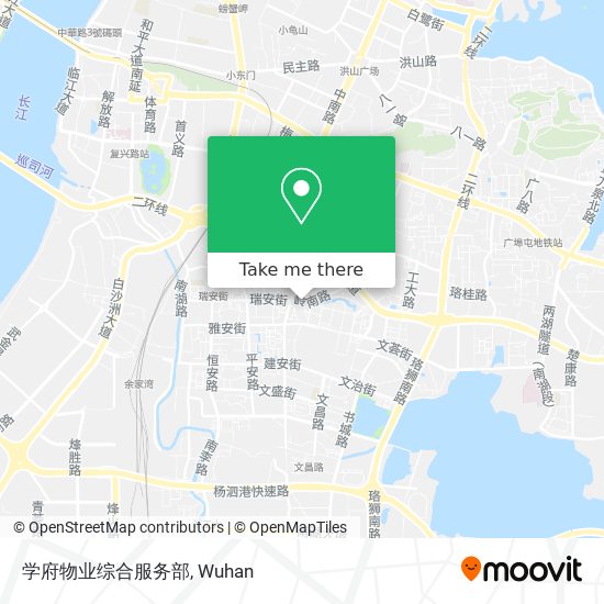 学府物业综合服务部 map