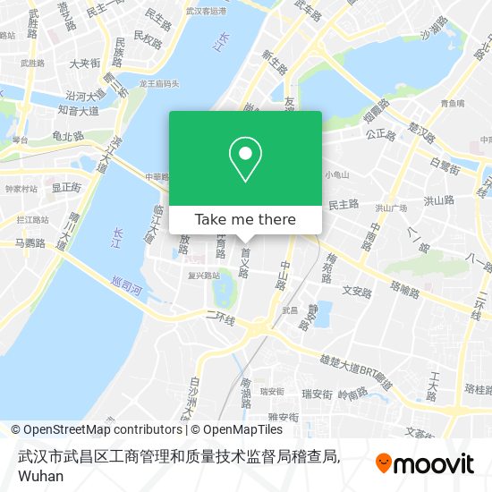 武汉市武昌区工商管理和质量技术监督局稽查局 map