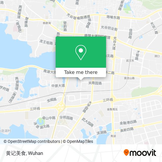 黄记美食 map