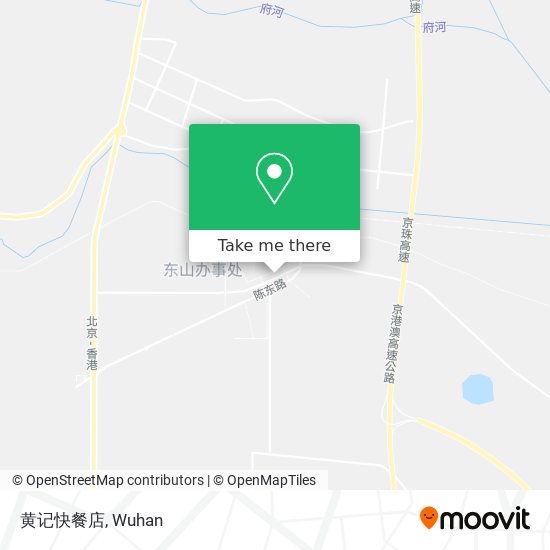 黄记快餐店 map