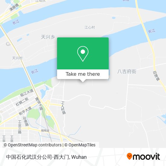 中国石化武汉分公司-西大门 map