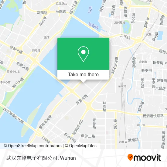 武汉东泽电子有限公司 map
