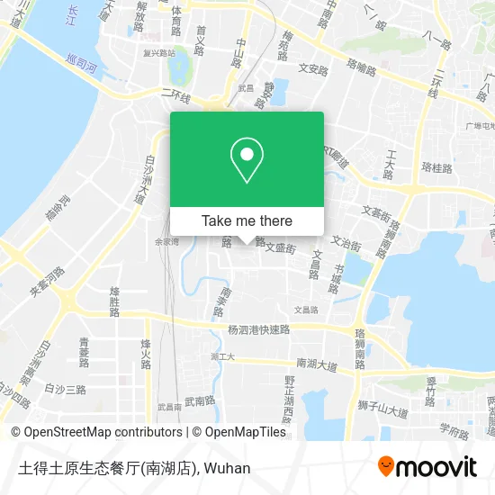 土得土原生态餐厅(南湖店) map