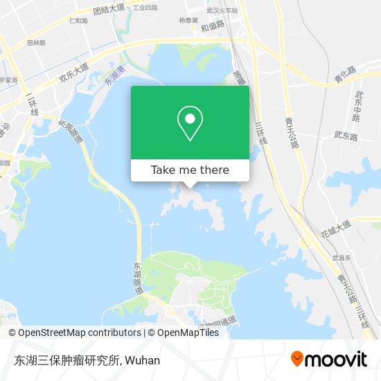 东湖三保肿瘤研究所 map