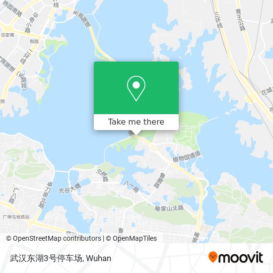武汉东湖3号停车场 map