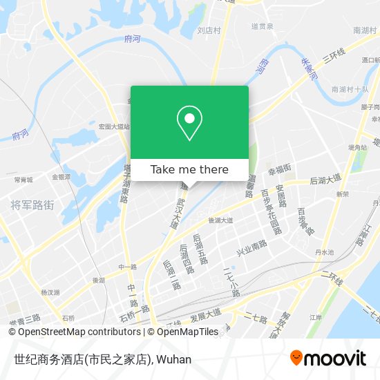世纪商务酒店(市民之家店) map