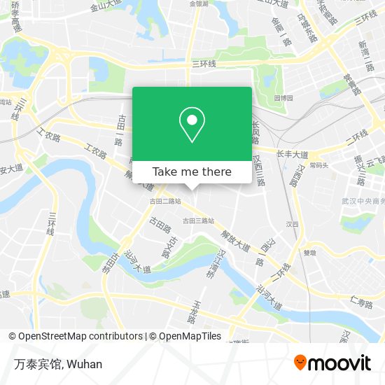 万泰宾馆 map