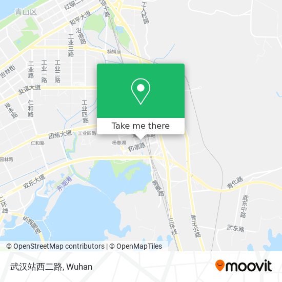 武汉站西二路 map
