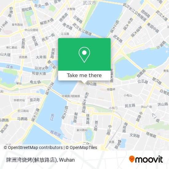 牌洲湾烧烤(解放路店) map