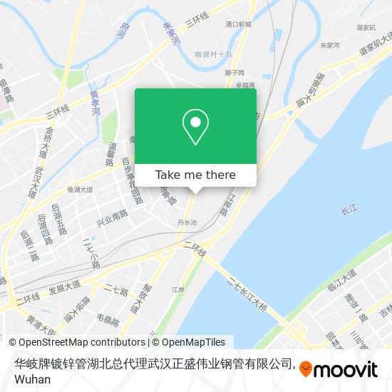 华岐牌镀锌管湖北总代理武汉正盛伟业钢管有限公司 map