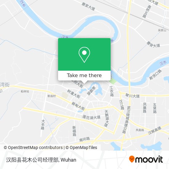 汉阳县花木公司经理部 map