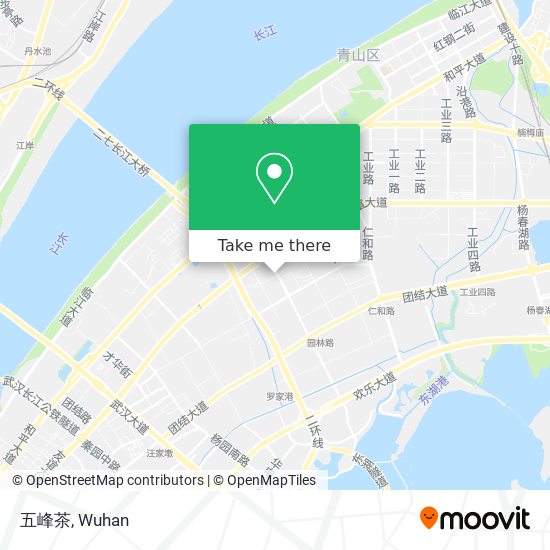 五峰茶 map