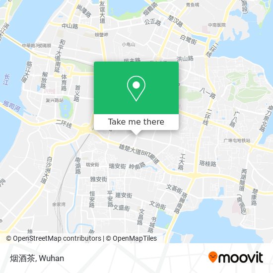 烟酒茶 map