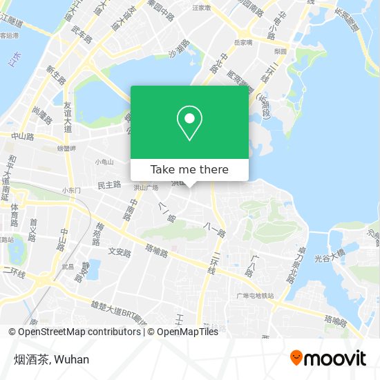 烟酒茶 map