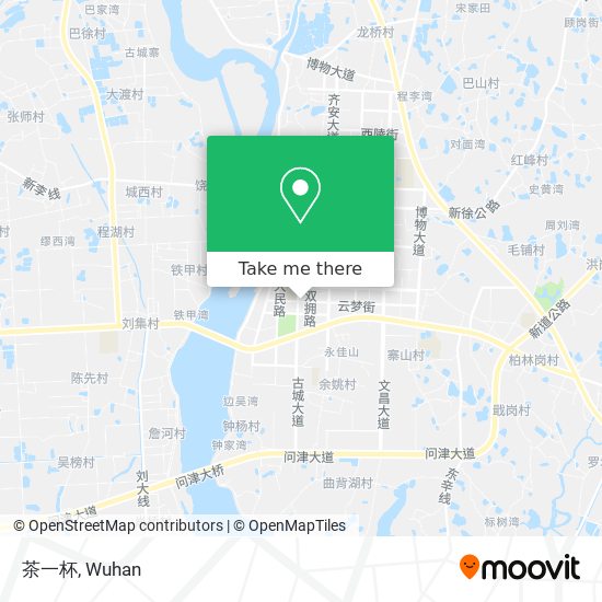 茶一杯 map