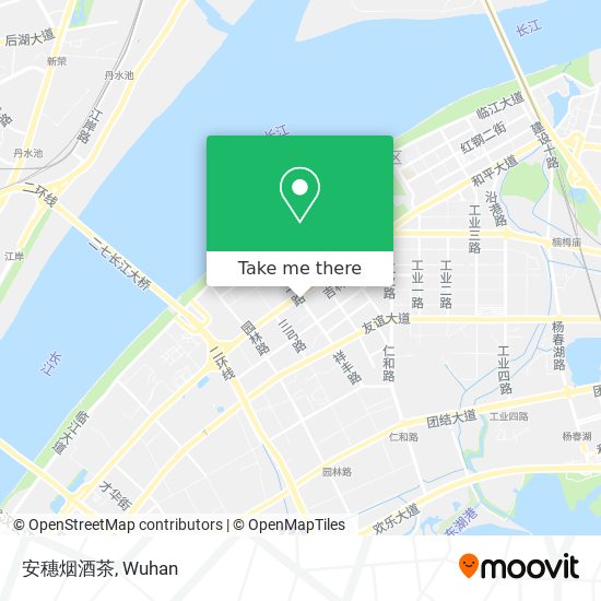 安穗烟酒茶 map