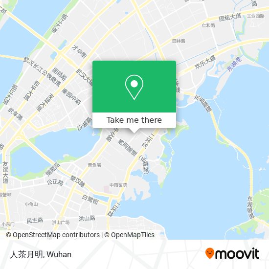 人茶月明 map