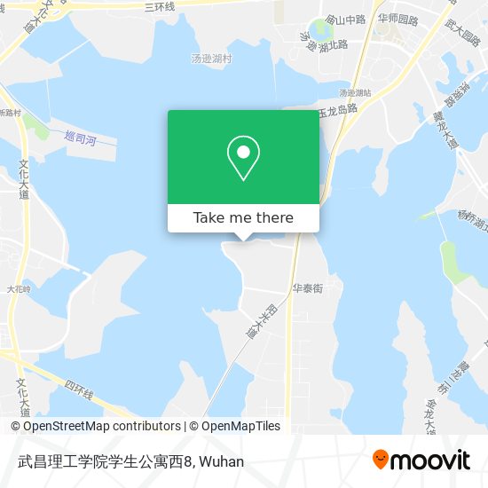 武昌理工学院学生公寓西8 map