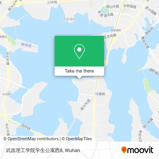 武昌理工学院学生公寓西8 map