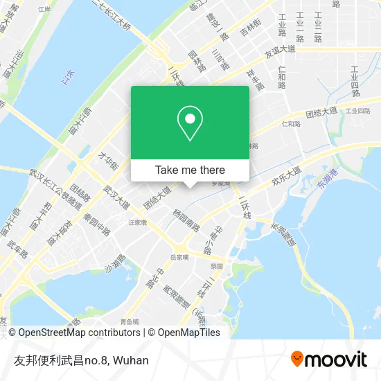 友邦便利武昌no.8 map