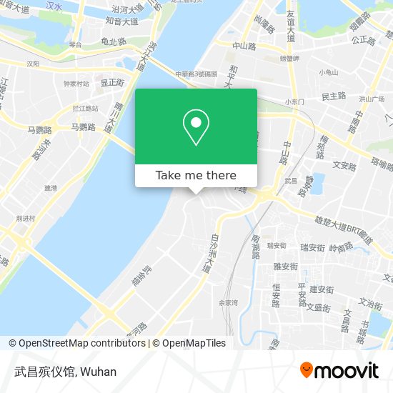 武昌殡仪馆 map