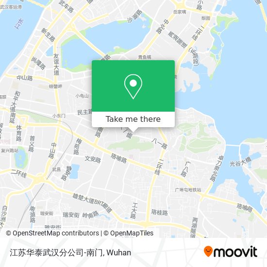 江苏华泰武汉分公司-南门 map
