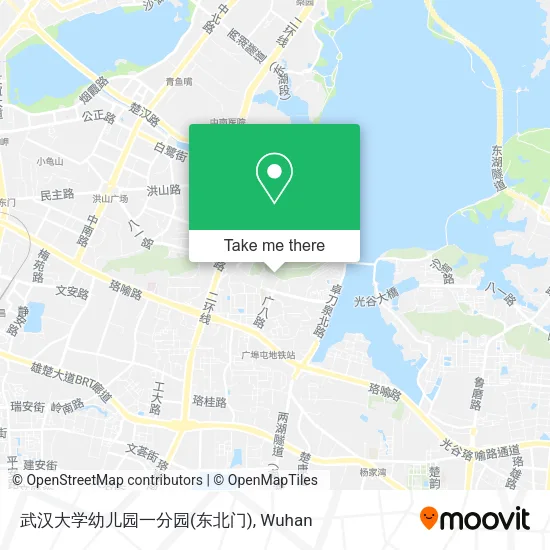 武汉大学幼儿园一分园(东北门) map