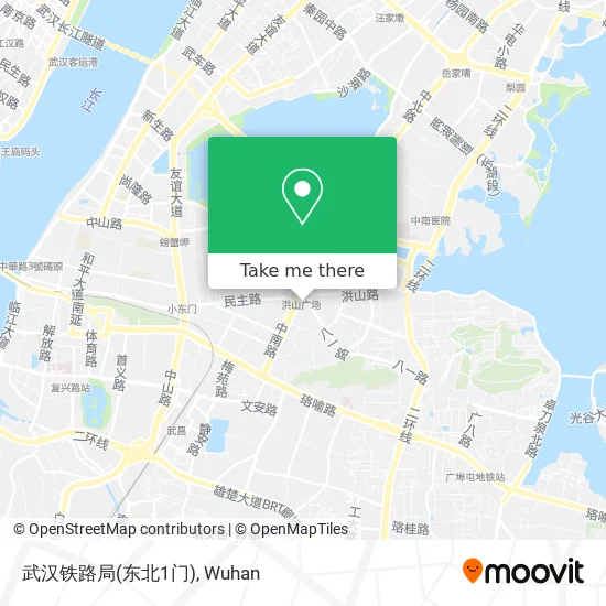 武汉铁路局(东北1门) map