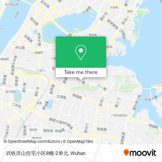 武铁洪山住宅小区8幢-2单元 map