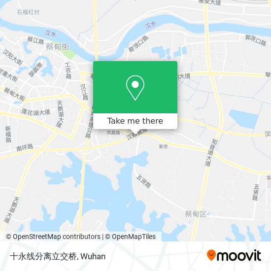 十永线分离立交桥 map