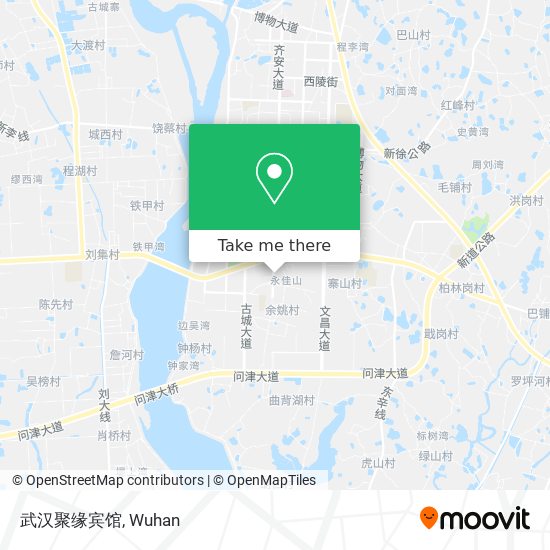 武汉聚缘宾馆 map