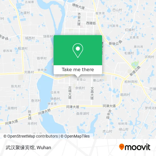 武汉聚缘宾馆 map