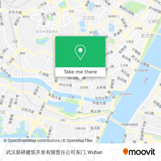武汉新硚建筑开发有限责任公司东门 map