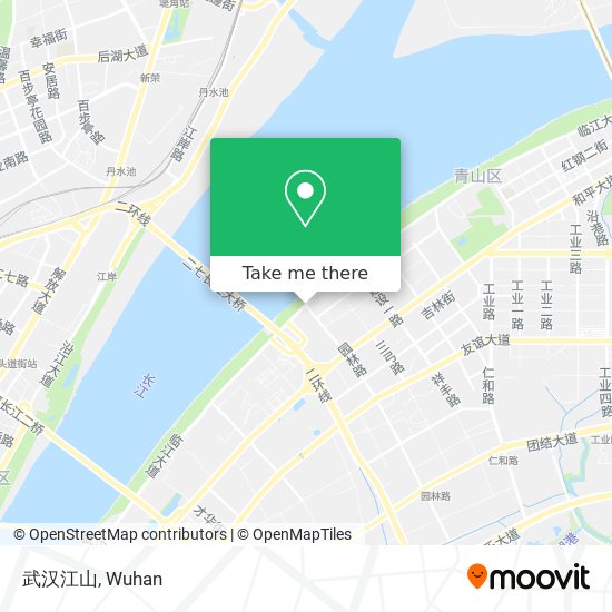 武汉江山 map