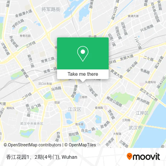 香江花园1、2期(4号门) map