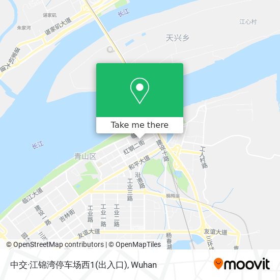 中交·江锦湾停车场西1(出入口) map
