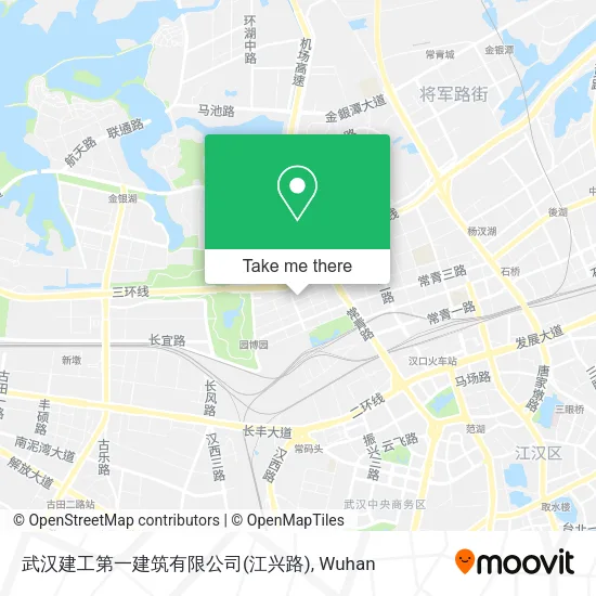 武汉建工第一建筑有限公司(江兴路) map