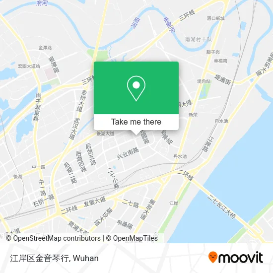 江岸区金音琴行 map