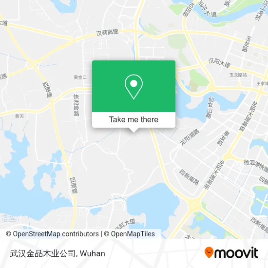 武汉金品木业公司 map
