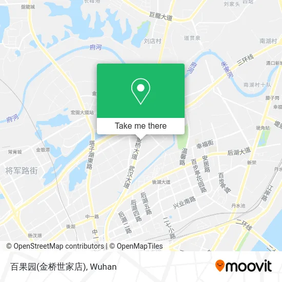 百果园(金桥世家店) map