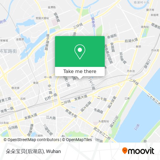朵朵宝贝(后湖店) map