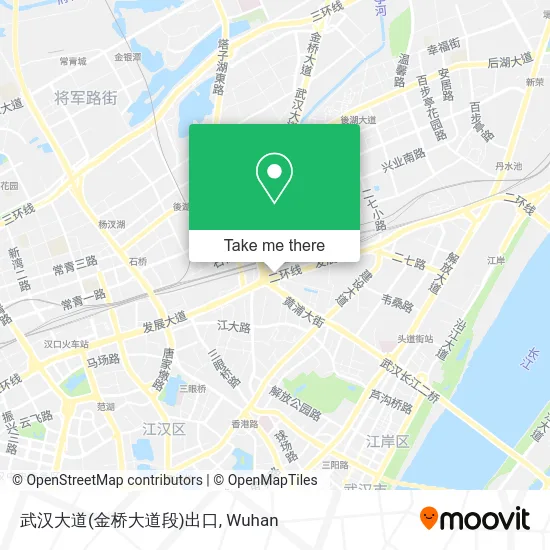 武汉大道(金桥大道段)出口 map