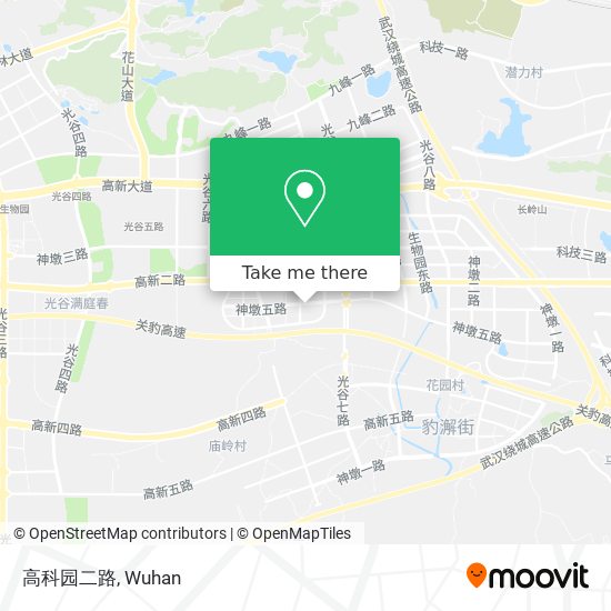 高科园二路 map