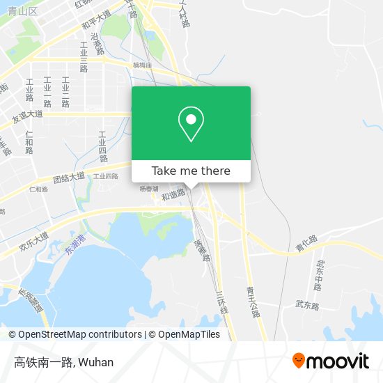 高铁南一路 map