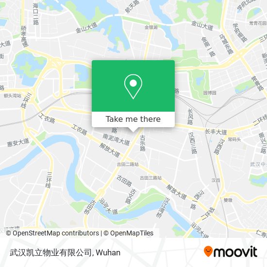 武汉凯立物业有限公司 map