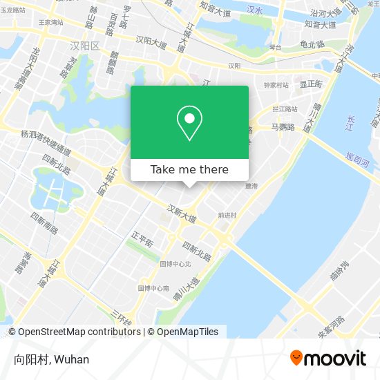 向阳村 map