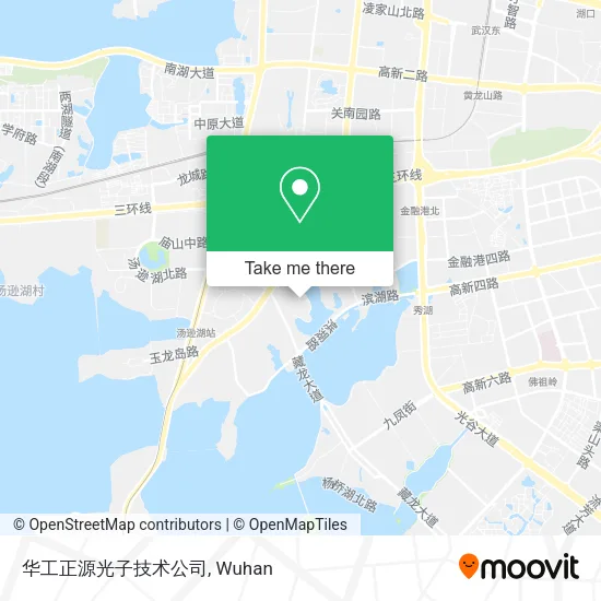 华工正源光子技术公司 map