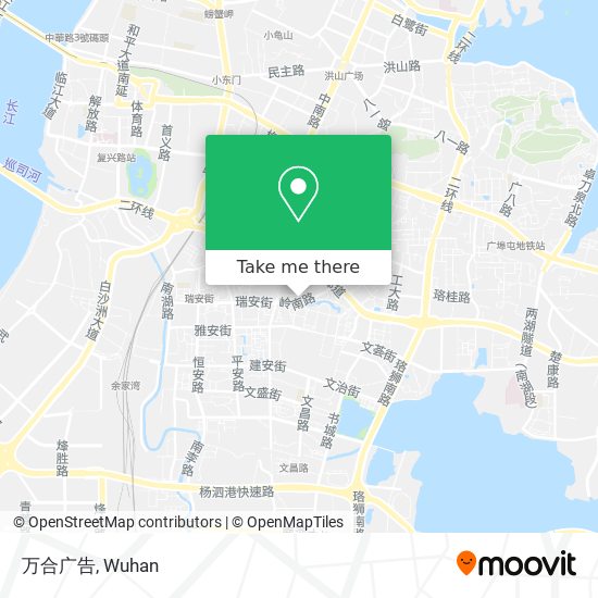 万合广告 map