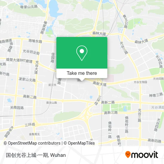 国创光谷上城-一期 map