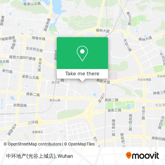 中环地产(光谷上城店) map